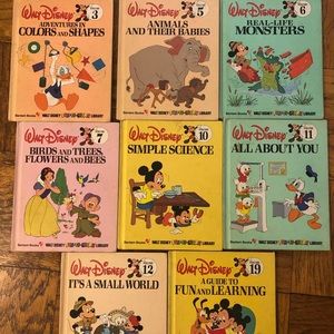 Vintage Disney book bundle